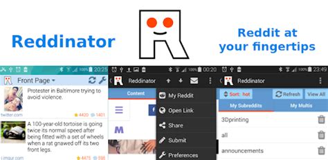 Organizing them is a different story. Reddinator Widget for Reddit - Apps on Google Play