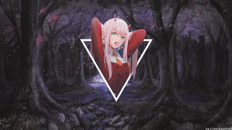 Zero Two Pc Collage Wallpapers Wallpaper Cave
