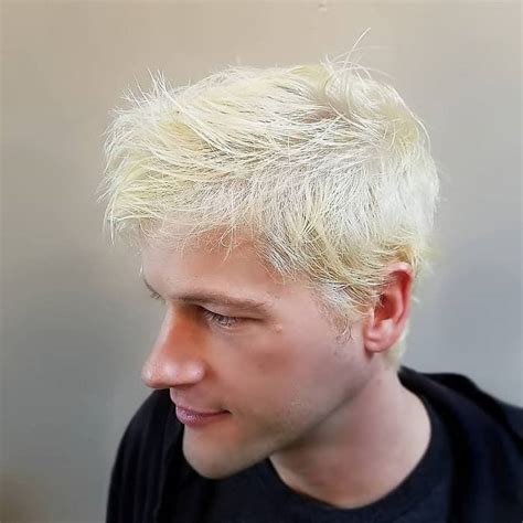 Blonde Hair Mens Style Latia Stepp