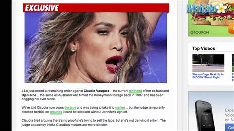 Jennifer Lopez Sex Tape Stolen Youtube