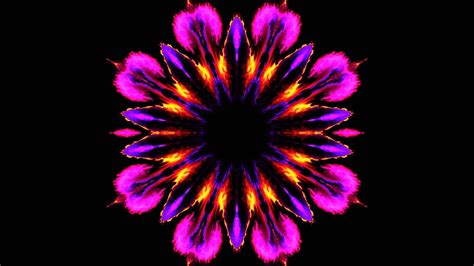 Artistic Colors Digital Art Kaleidoscope Pink Flower Hd Abstract