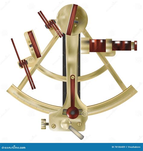 sextant astronomy logo design inspiration royalty free cartoon
