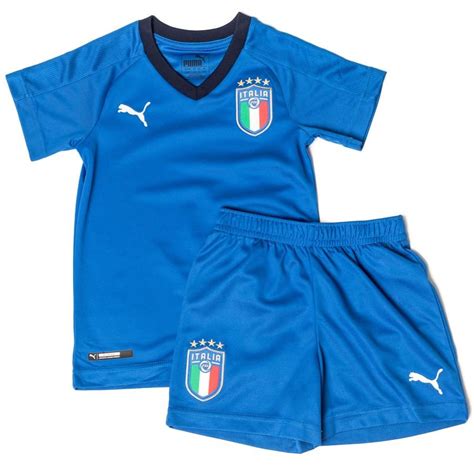 Italy Home Shirt 201718 Mini Kit Kids