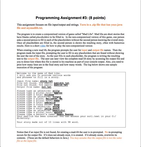 Solved Programming Assignment 3 8 Points This Assignment Chegg Com