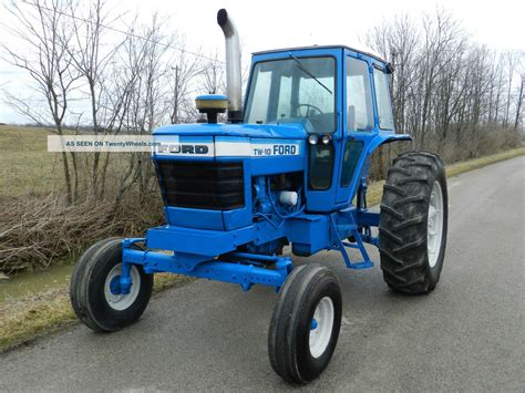 Ford Tw 10 Tractor And Cab Diesel With