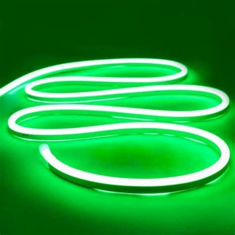12v Flexible Led Strip Waterproof Sign Neon Lights Silicone Tube 2m 66 Ft Green 1 Fred Meyer