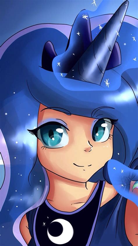 Princess Luna Character Design Anime My Little Pony