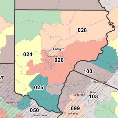 State Senate Approves Georgia House Map Congressional Districts Next