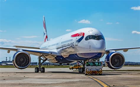 Download Wallpapers Airbus A350 Xwb British Airways Airbus A350