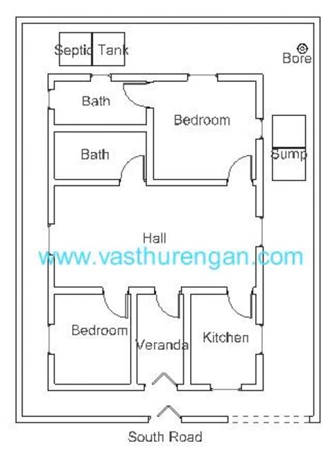 Vastu Plan For South Facing Plot 3 Vasthurengancom