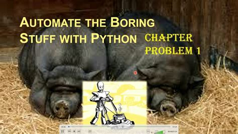 Learn to use the python language. Automate the Boring Stuff with Python || Chapter 1 - YouTube