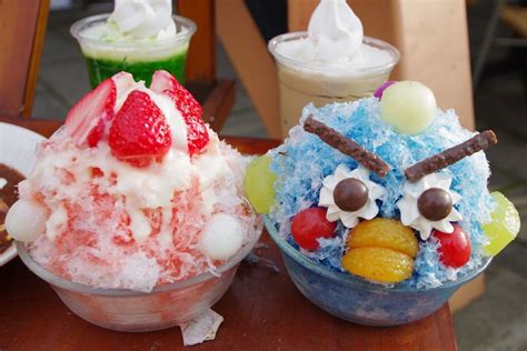 Japans Quintessential Summer Treat Kakigori Shave Ice かき氷 食べ物 おやつ