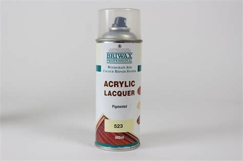 Briwax Professional Acrylic Pigmented Lacquer 400ml