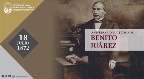 Hoy Se Conmemora El 150 Aniversario Luctuoso De Benito Juárez García