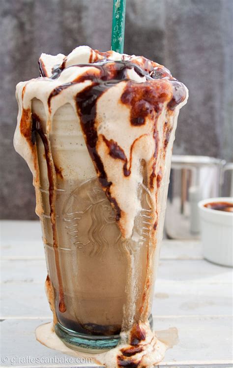 Burnt Caramel Latte Ice Cream Float Giraffes Can Bake
