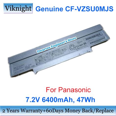 Genuine Cf Vzsu Mjs Battery V Wh For Panasonic Cf Sz Cf Sz Cfvzsu Mjs Laptop Batteries