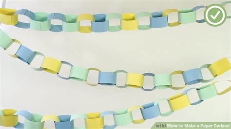 3 Ways To Make A Paper Garland Wikihow