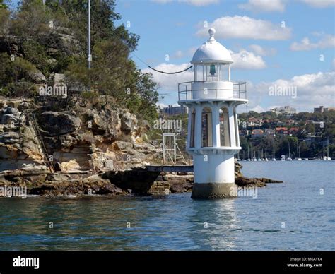 Robertson Point Lighthouse Stock Photo Alamy