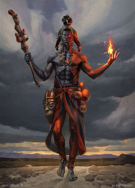 Eshu Guardian Of The Paths By Olgadrebas On Deviantart