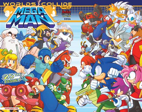 Read Online Sonic Mega Man Worlds Collide Comic Issue Vol 1