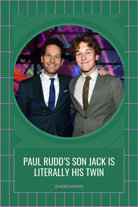 Paul Rudds Son Jack Is Literally His Twin In 2023 Paul Rudd Rudd Paul