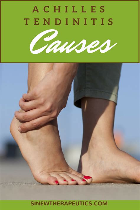 Achilles Tendinitis Can Be Caused From Overuse And Repetitive Or