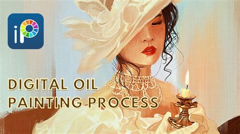 How To Do Oil Painting On Ibispaint X Full Painting Process Tips