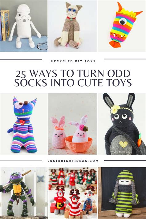 36 Easy Diy Sock Plushies And Animals Youll Want To Make This Weekend