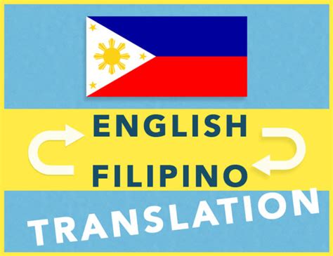 Translate Anything From English To Filipino By Sammycruz Fiverr