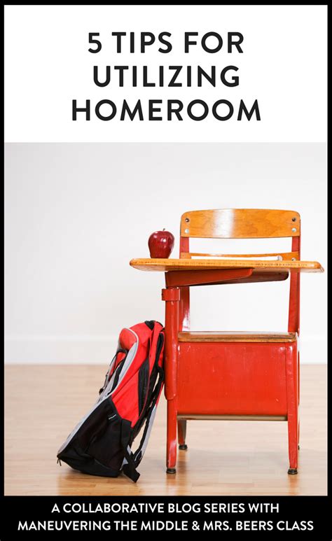 5 Homeroom Ideas To Keep You Sane Maneuvering The Middle
