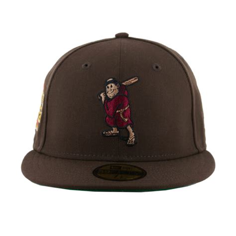 New Era 59fifty San Diego Padres Batting Friar Brown Fitted Hat