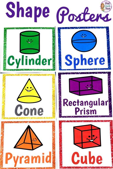 2d And 3d Shape Posters For Your Elementary Classroom Shapes