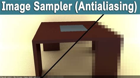 What Is Image Sampler Antialiasing In Vray Youtube