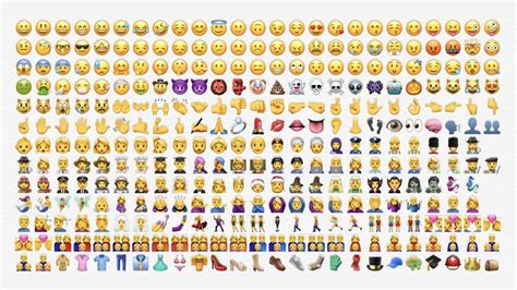 An Incredible Compilation Of Over 999 Emoji Images With Names