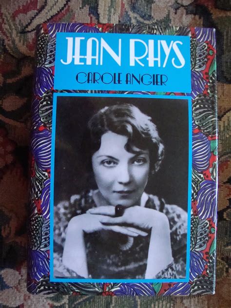 jean rhys life and work by carole angier very good hardcover 1990 1st edition anne godfrey