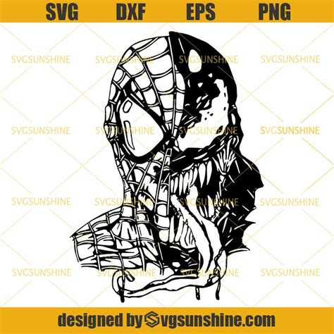 Spiderman And Venom SVG, Marvel SVG, Spiderman SVG, Venom SVG - Svgsunshine