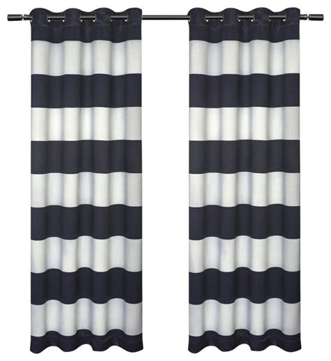 84 96 72 108 120 Extra Long Contemporary Curtain Panels Pair Of Black