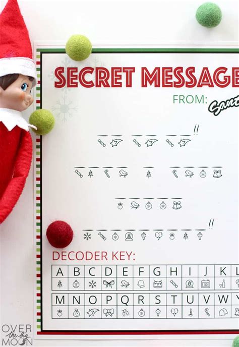 A Printable Secret Santa Message To Help Make Christmas Extra Fun