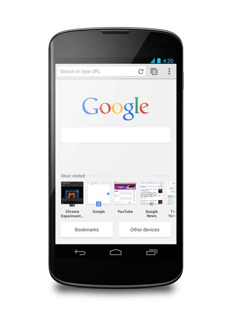 Google's chrome android app provides a commendable browsing experience right out of the box — but if you know where to look, you can unlock extra features that'll make it even more effective. Chrome 31 Beta For Android Will Bring The Updated New Tab ...