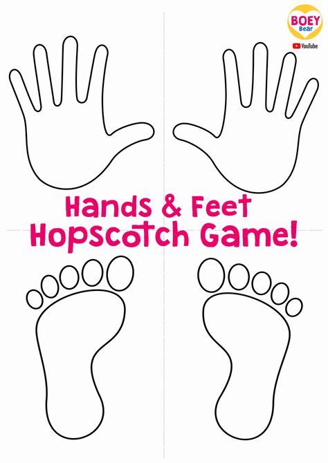 36 Best Hands And Feet Images In 2020 Crafts Toddler Crafts Foot Games