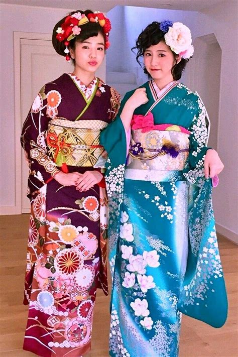 Pin By Koikishu Kimono On 02e Kimono 3 Furisode Beautiful Japanese
