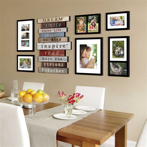 Wallverbs 7 Piece Stacked Sentiment Box Frame Set In