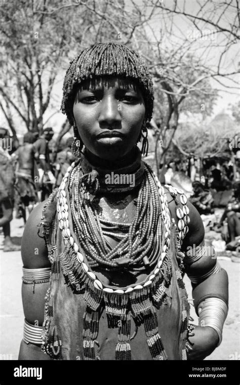 Hamer Tribe Woman Turmi Omo Valley Ethiopia Stock Photo Alamy