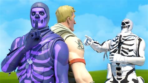 This New Skull Trooper Made Fun Of My No Skin Until He Realized My Og