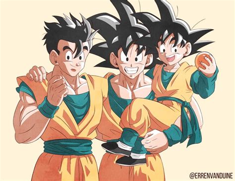 Goku Gohan Y Goten Anime Dragon Ball Super Gohan And Goten Dragon Ball
