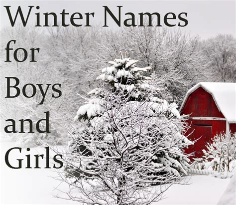 Winter Baby Names Inspired By Cold And Cooler Weather Wehavekids