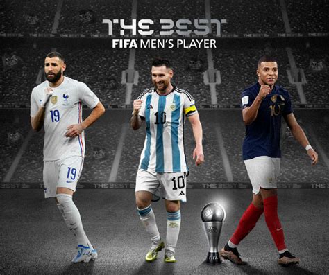 Fifa Mens Player Award Mbappe Benzema Up Against Messi Premium