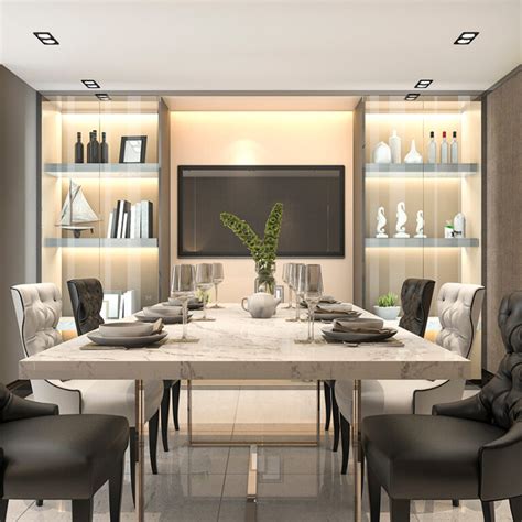 10 Modern Dining Room Cabinet Designs Design Cafe