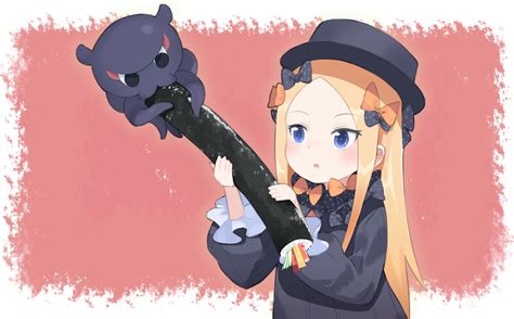 Abigail Williams Fategrand Order Animal Blonde Hair Blue Eyes Bow