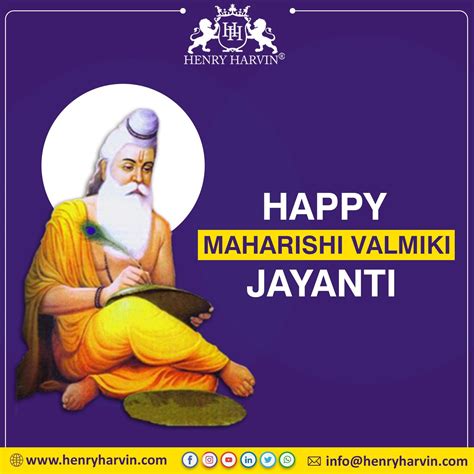 Valmiki Jayanti Is Celebrated On The Full Moon Day Of The Ashwin Month To Commemorate The Birth